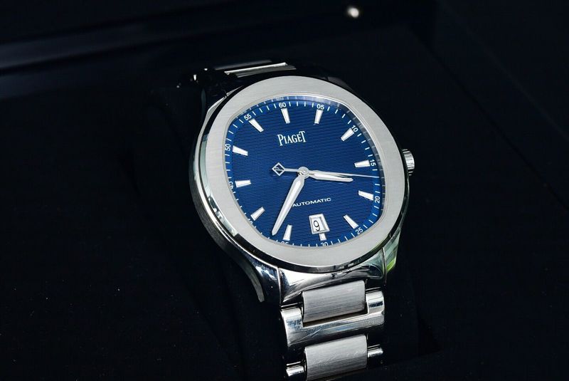 南宁手表回收，伯爵PIAGET POLO系列G0A41002蓝面
